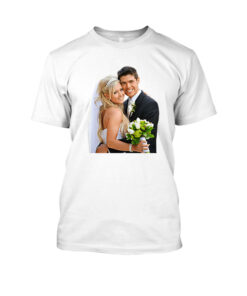 tricou alb nunta